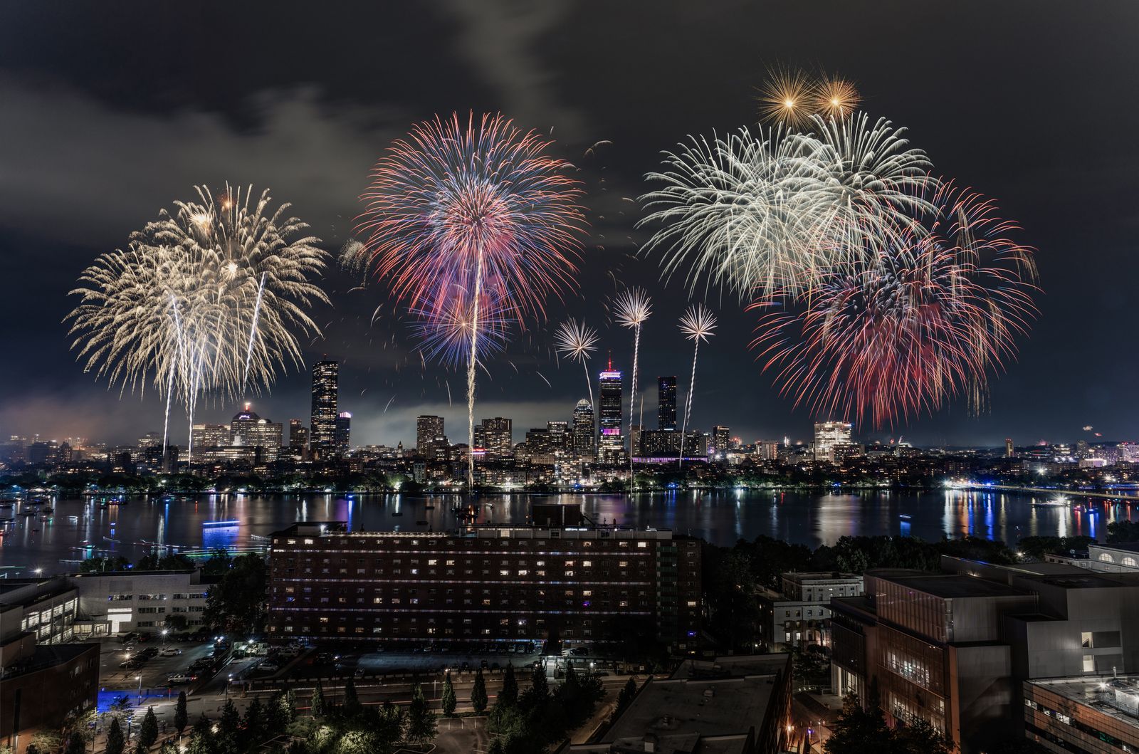Fourth of July Fireworks, Charles River
